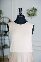 modest tank layering slip dress solid colors