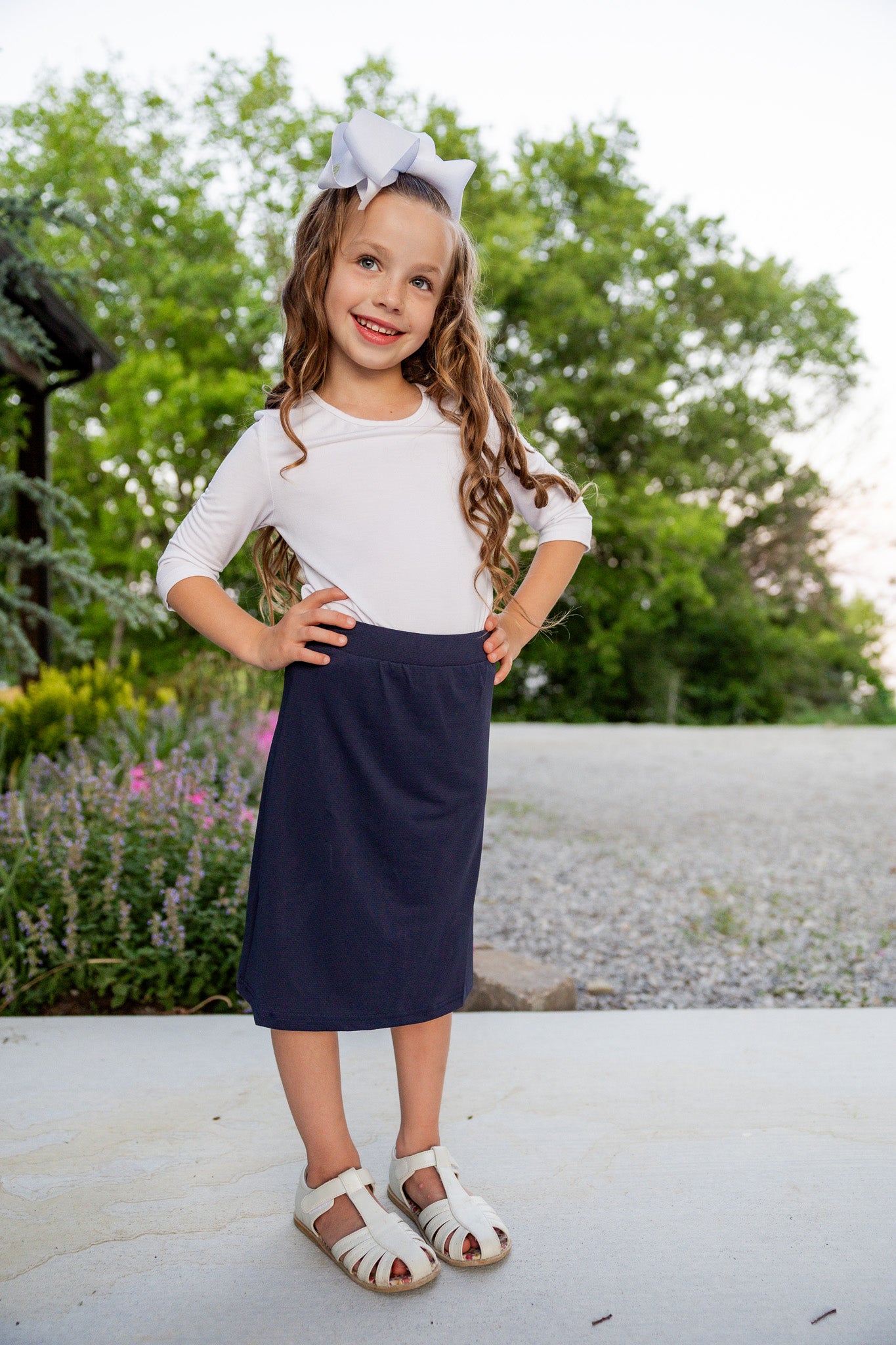 girls sport swim skirt solids