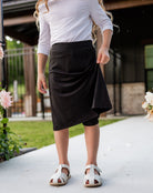 girls sport swim skirt solids