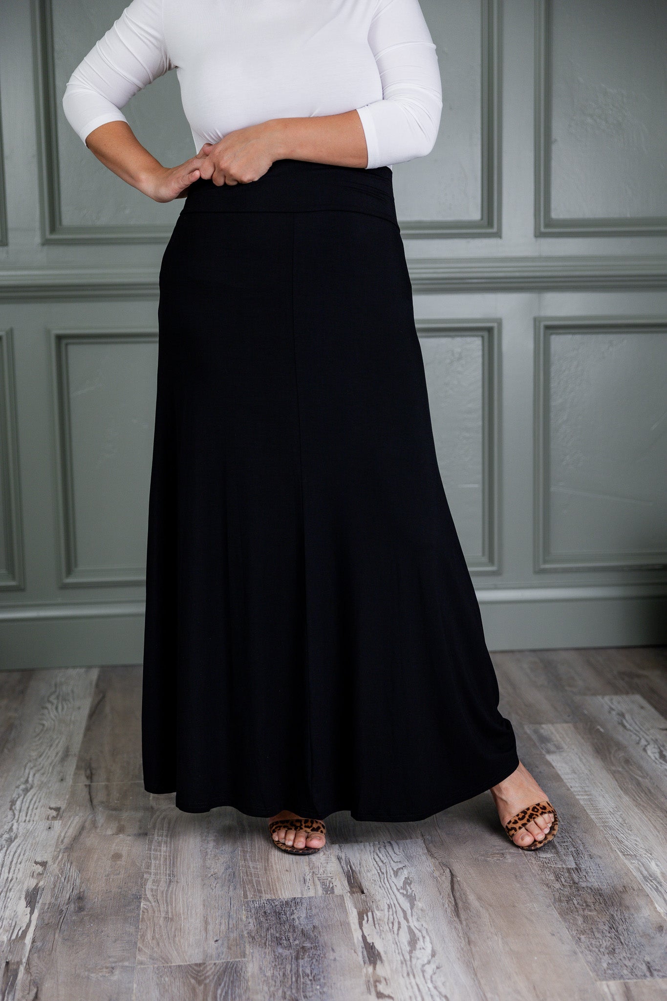 Nuggles® long A-Line Maxi Skirt – versatile modest fashion essential