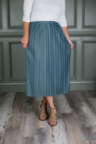 Nuggles® Nyla Lined Skirt – modest lined skirt for women in premium knit fabric