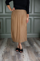 Nuggles® Nyla Lined Skirt – modest lined skirt for women in premium knit fabric