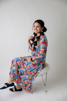 modest mommy and me gracie collection pretty prints swing dress
