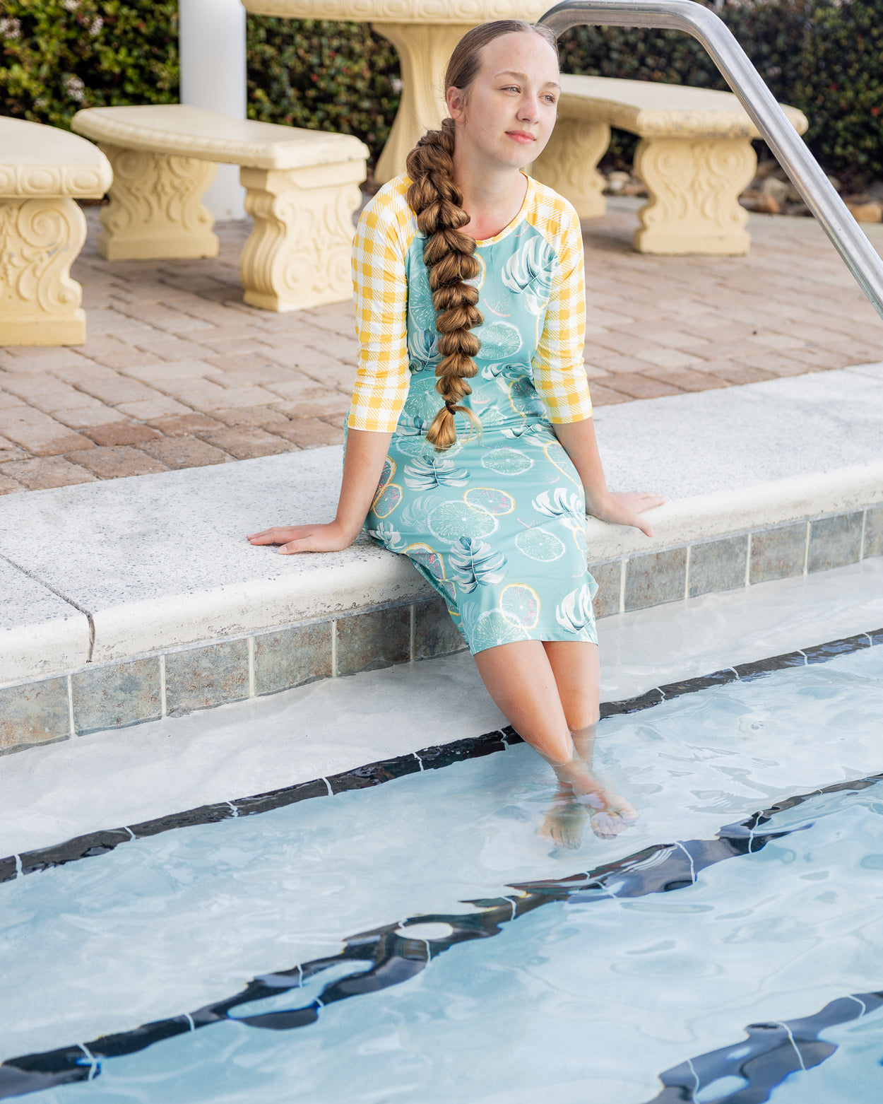 Modest Swim Dresses for Women | Full Coverage Swimwear 'NUGGLES Modest Swim Dresses for Women | Full Coverage Swimwear 'NUGGLES