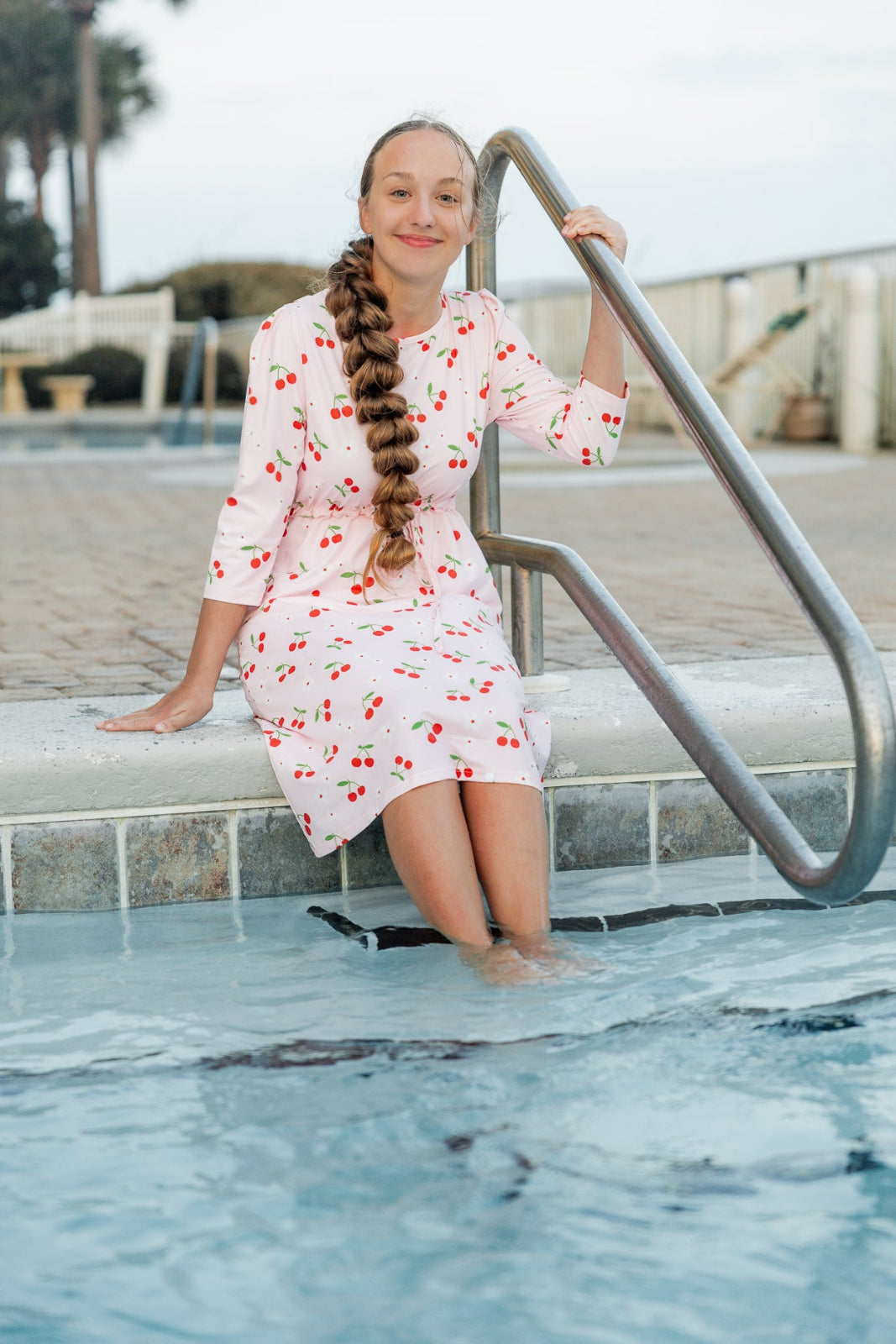 Cherry Soda Shop Nola Sport Dress | Modest Swim Dress by Nuggles 'NUGGLES Cherry Soda Shop Nola Sport Dress | Modest Swim Dress by Nuggles 'NUGGLES