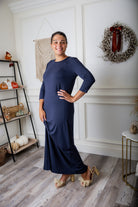 Nuggles® Maxi Layering Dress in soft cotton knit