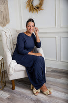 Nuggles® Maxi Layering Dress in soft cotton knit
