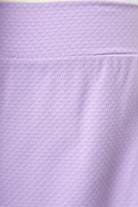 Close-up of a textured lavender fabric