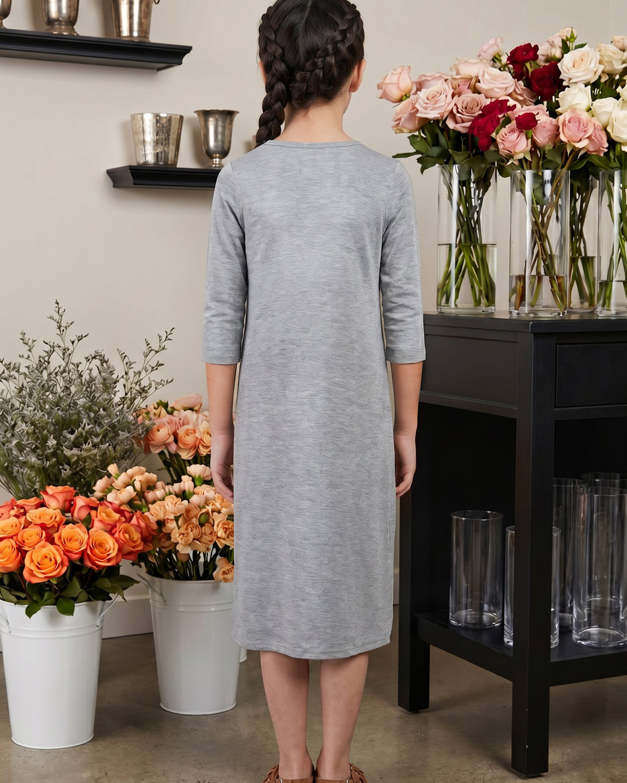 Modest Gray Dresses for Women | Chic & Timeless Styles Nuggles 'NUGGLES Modest Gray Dresses for Women | Chic & Timeless Styles Nuggles 'NUGGLES