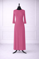 Front view of Nuggles®  original maxi layering dress in Pink