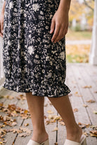 Model wearing Nuggles®  Bristol Dress in Nocturne