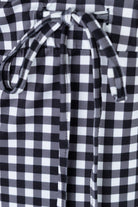 Model wearing Nuggles®  31" Drawstring Skirt in Peppercorn