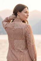 Nuggles® Felicity Bow Top in Red Tailored sophisticated red womens blouse