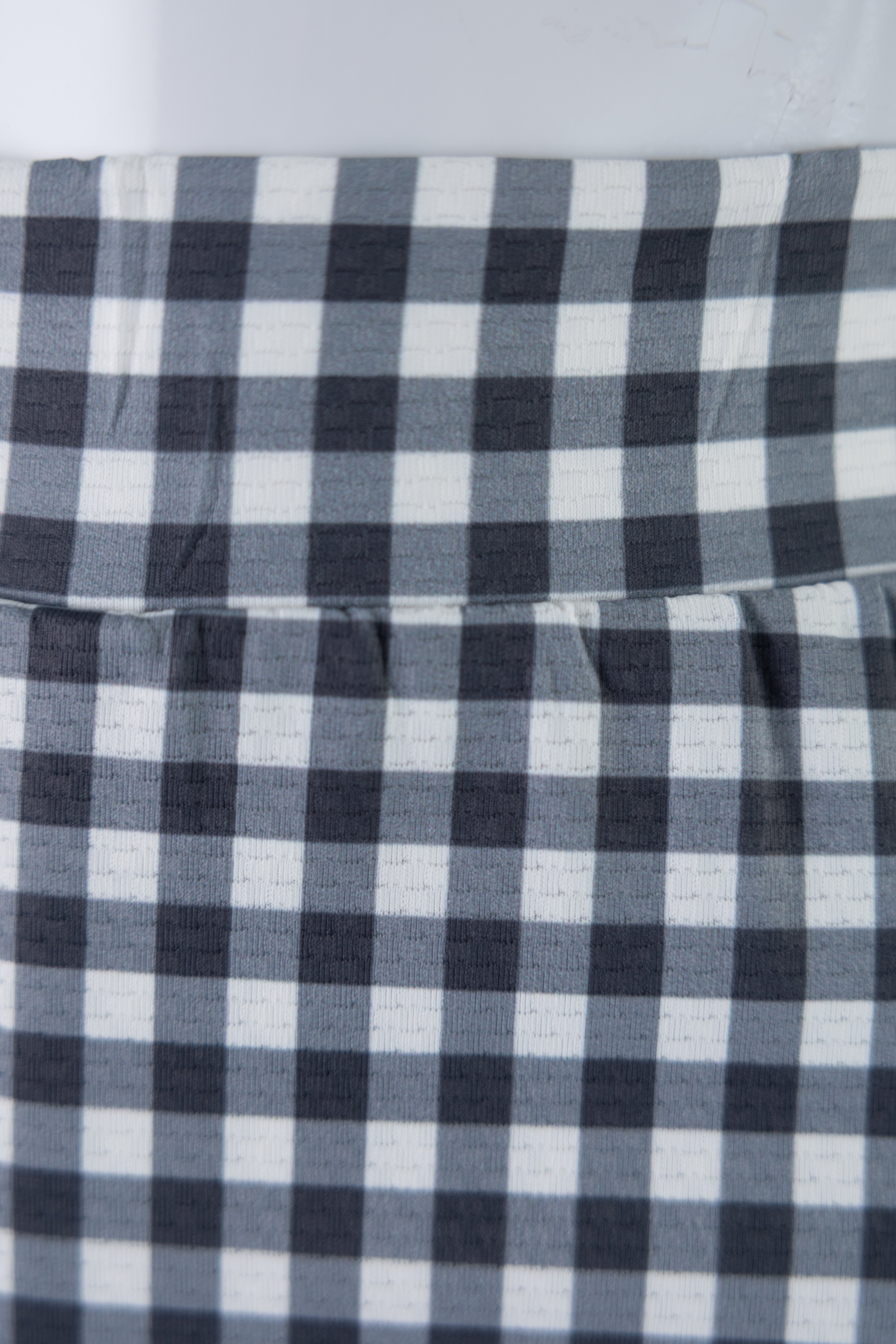 Modest 27" All-Sport Skirt in Sport Check with built-in capri leggings
