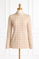 Nuggles® Mesh Tee in Sugarcone Gingham