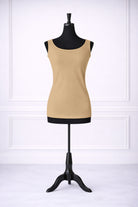 Stock photo of our Nuggles® Essential Wide Neck Tank in Buff