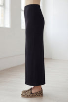 Model wearing Nuggles® 36" Classic Skirt in Black
