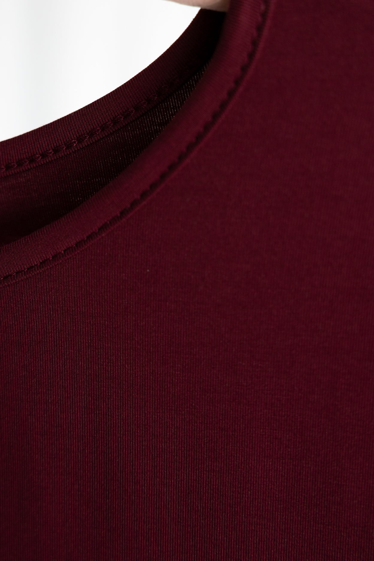 Nuggles®  Half Sleeve Essential Tee in Burgundy