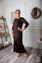 Nuggles® Maxi Layering Dress in soft cotton knit