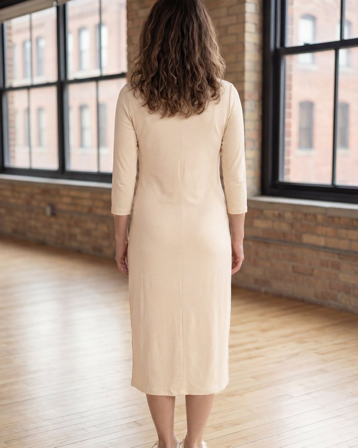 Modest Cream Dresses for Women | Elegant Neutral Styles Nuggles 'NUGGLES Modest Cream Dresses for Women | Elegant Neutral Styles Nuggles 'NUGGLES