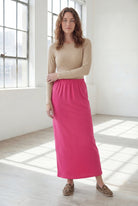 36" Classic Skirt in Pink nuggles-clothing