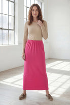 36" Classic Skirt in Pink nuggles-clothing