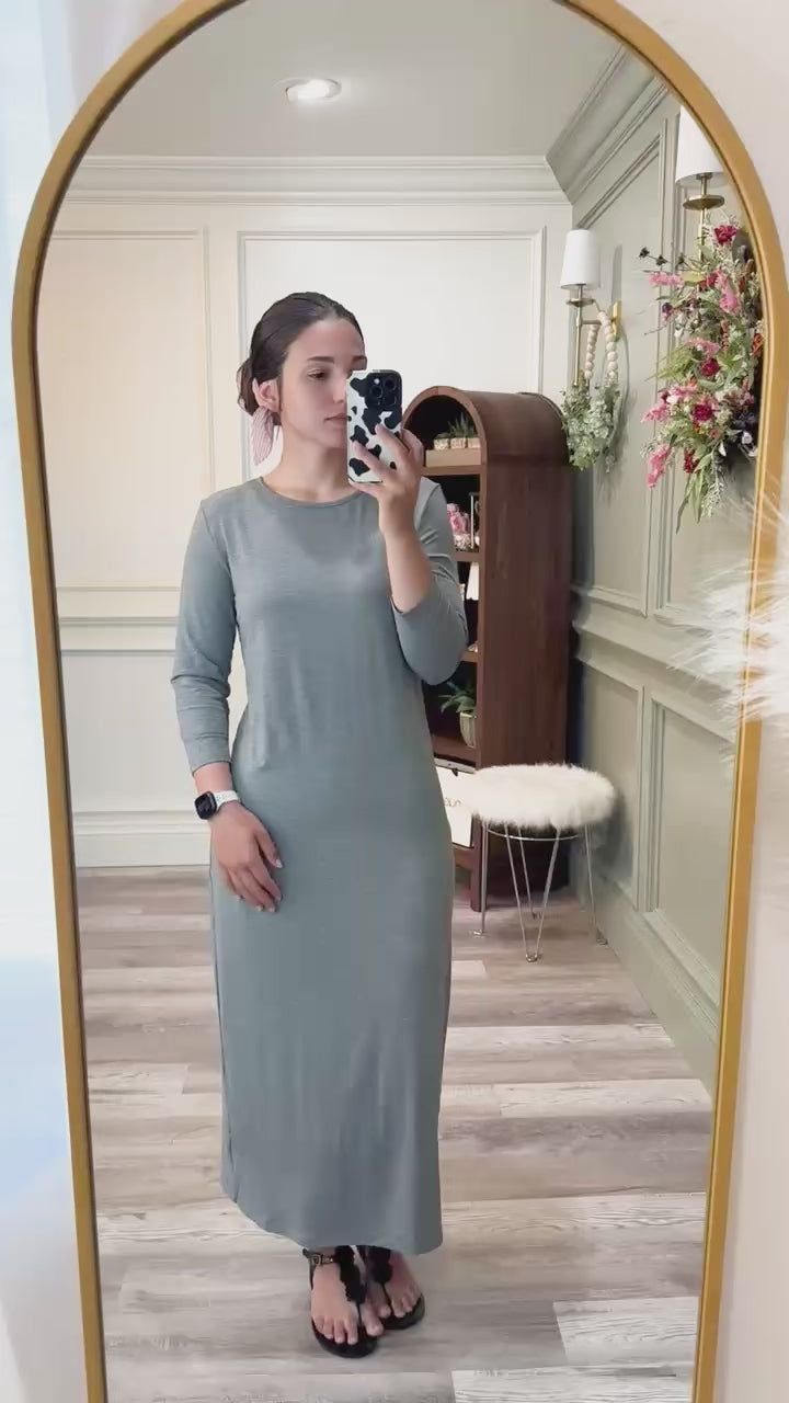 Nuggles® Try on for  Tea Layering Dress