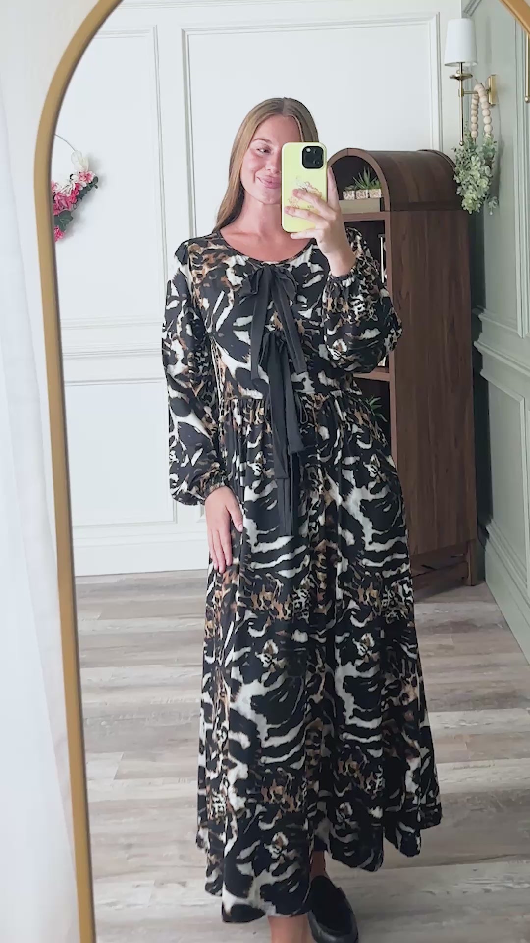 Model wearing Nuggles®  Addison Dress 