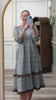 Modest Nuggles® Patricia Dress try on