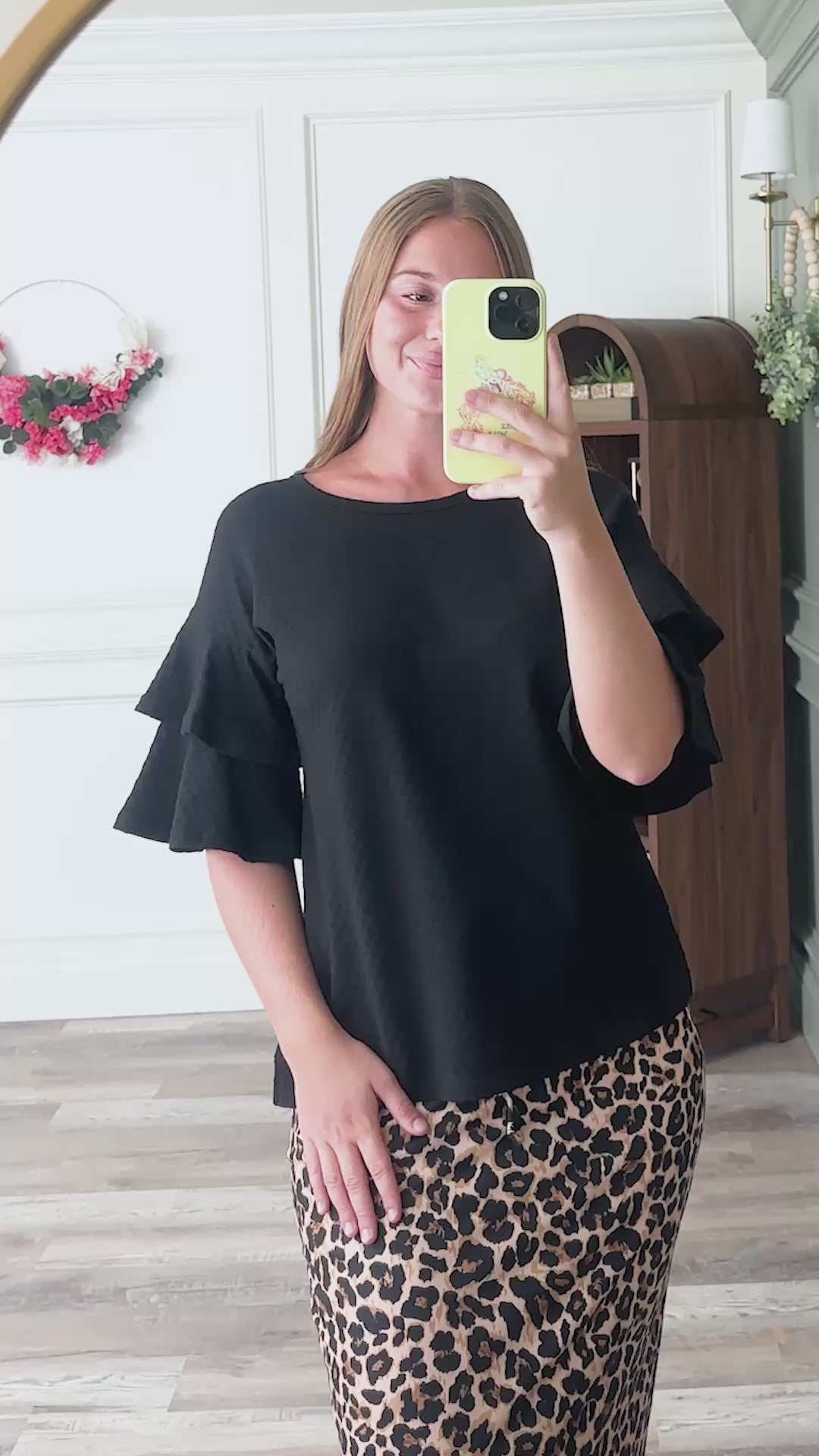 Model wearing Nuggles®  Helena Top