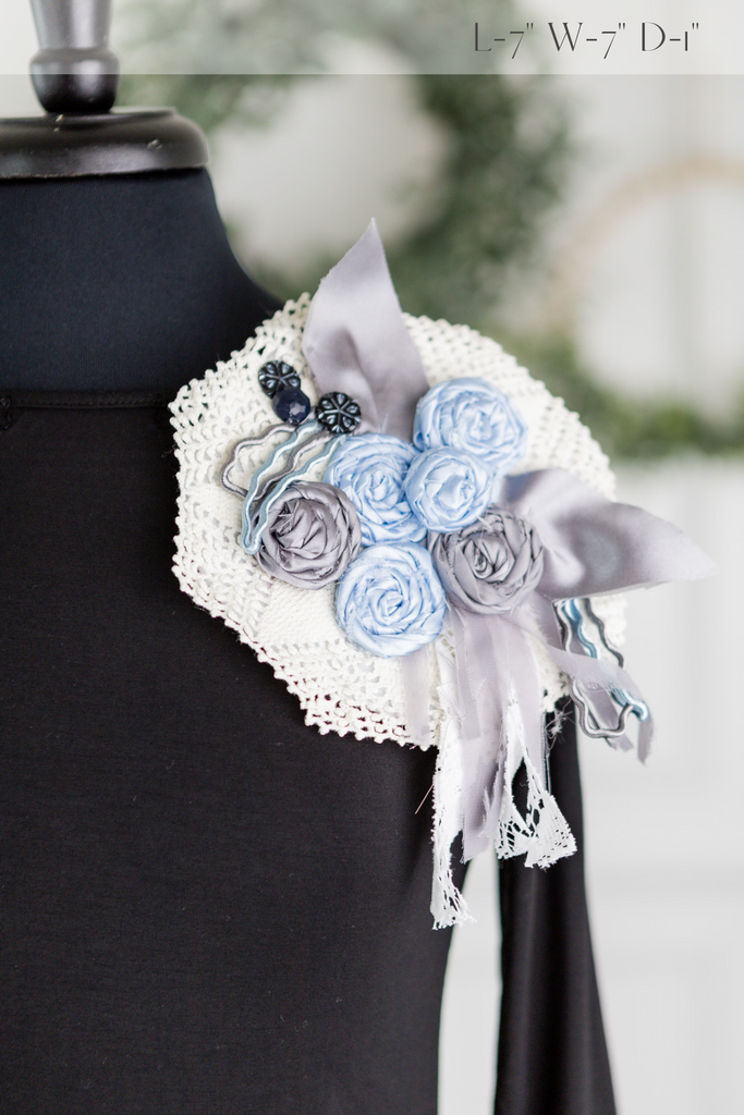 pretty flower pins 