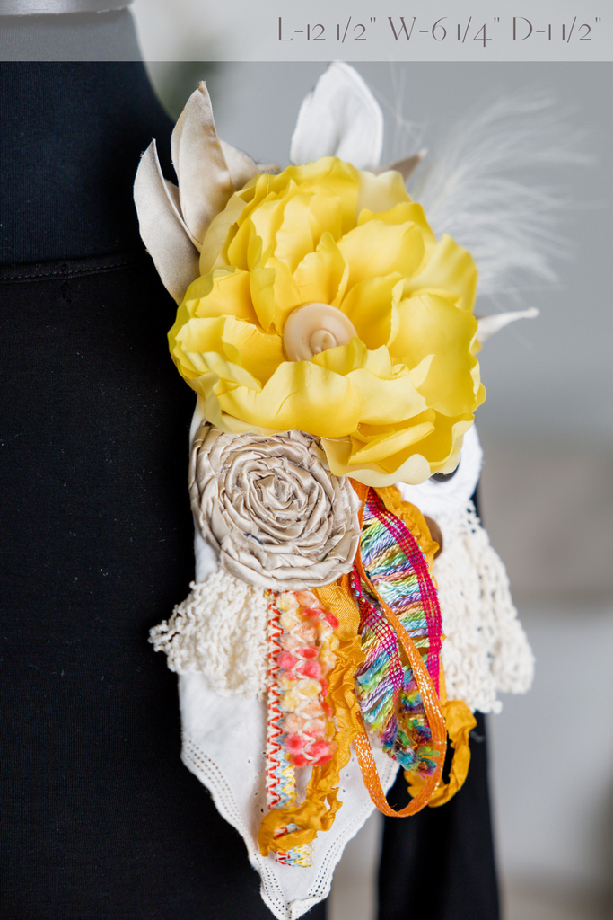pretty flower pins 